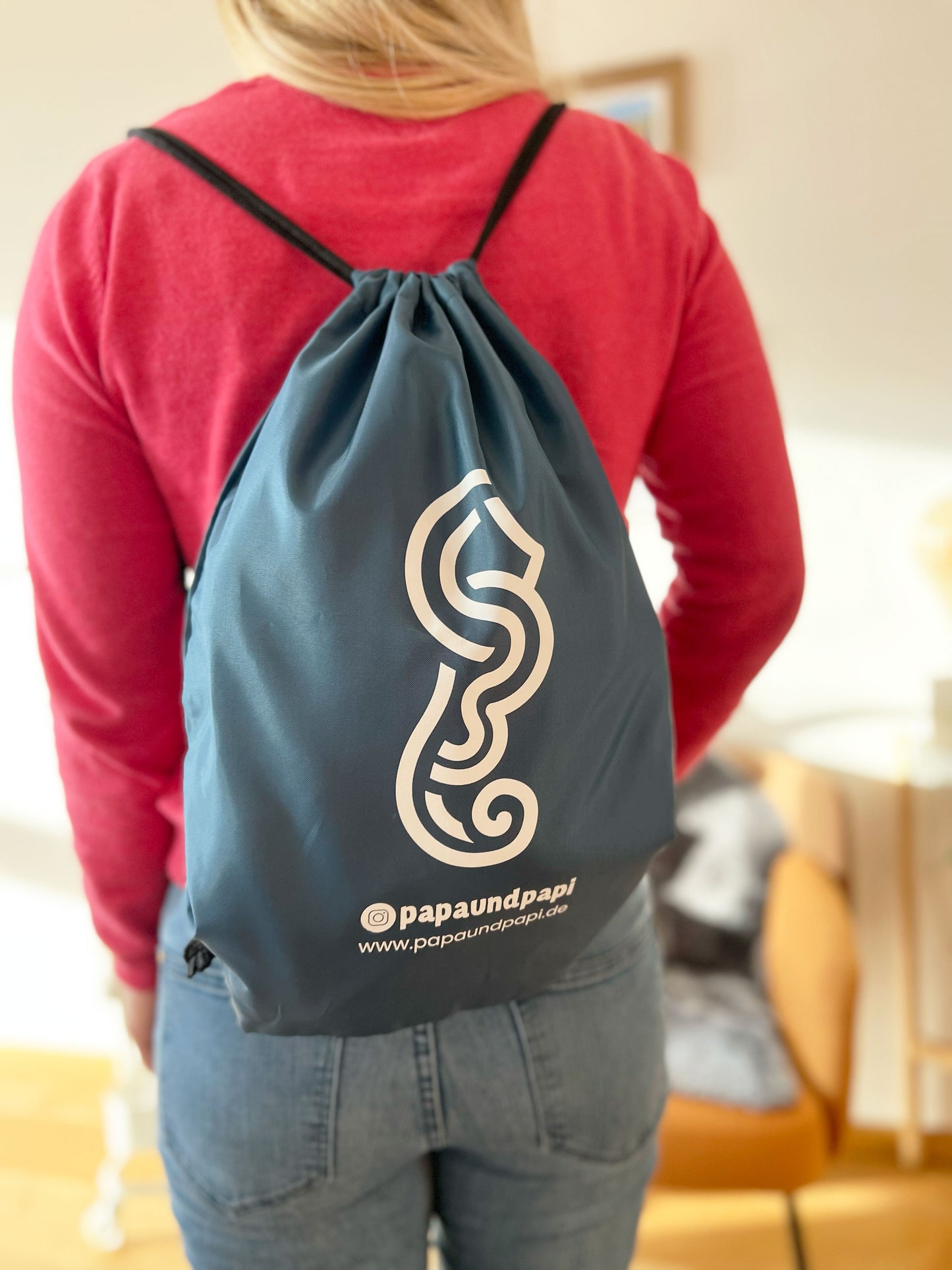 Turnbeutel Seepferdchen