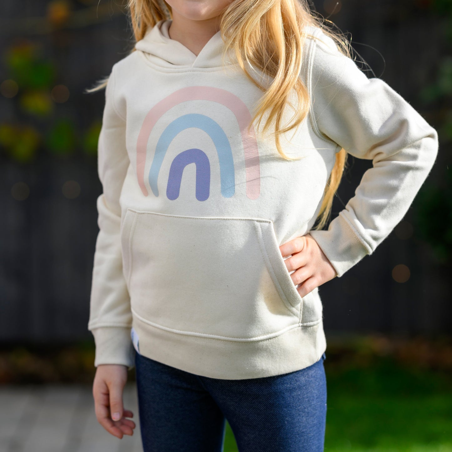 Regenbogen-Hoodie für Kinder