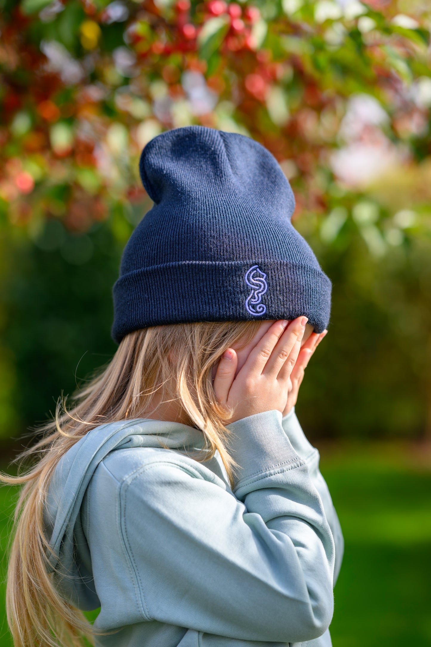 Seepferdchen-Mütze für Kinder